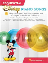 Sequential Disney Piano Solos piano sheet music cover